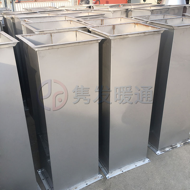 不（bú）鏽鋼矩形焊接風管